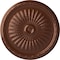 Ekena Millwork Juniper Ceiling Medallion (Fits Canopies up to 7"), Hand-Painted Copper Penny, 36"OD x 1 1/2"P CM36JUCPS - alternate 1